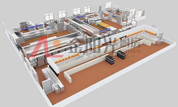陜西食堂廚房設(shè)計